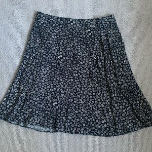 NWT Madewell Floral Flippy Skirt